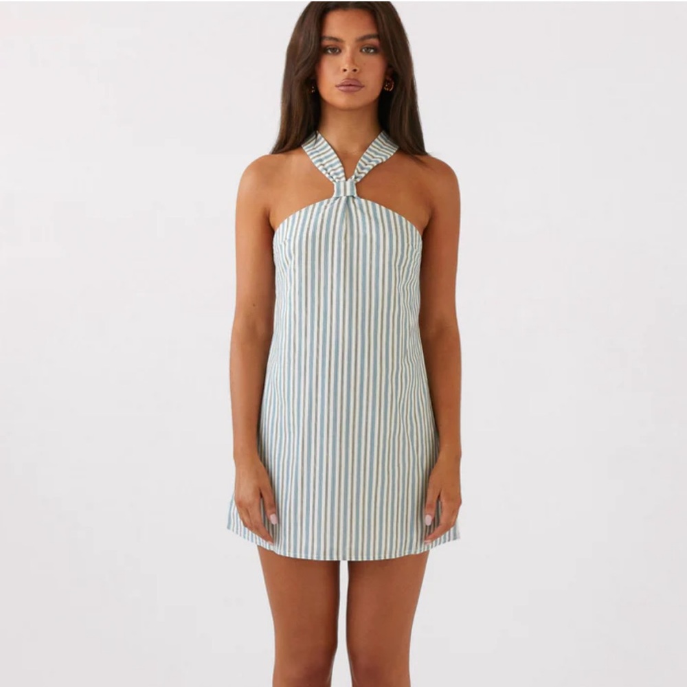 Peppermayo Exclusive - Keira Linen Mini Dress
